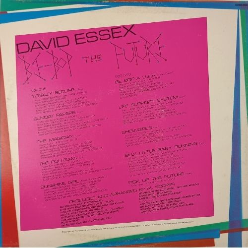 David Essex – Be-Bop The Future - Vinyl Records