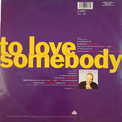 Jimmy Somerville - To love somebody (Remix) - Vinyl Records