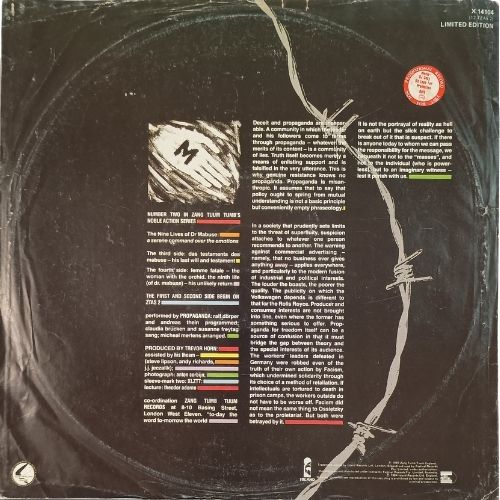 Propaganda – Propaganda Present The Nine Lives Of Dr. Mabuse - Vinyl Records
