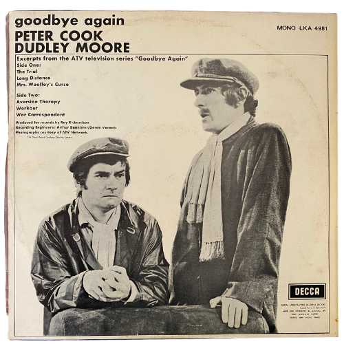 Peter Cook & Dudley Moore - Goodbye Again -Vinyl Records