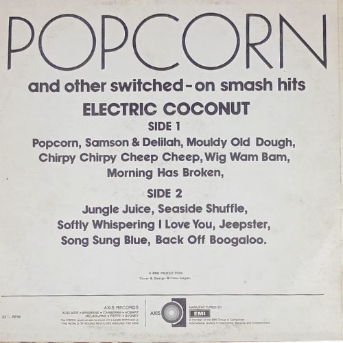 Electric Coconut – Popcorn And Other Switched-On Smash Hits - Vinyl Records