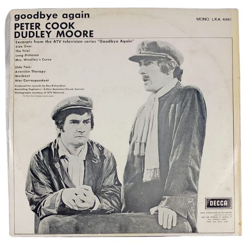 Peter Cook Dudley Moore - Goodbye again -Vinyl Record